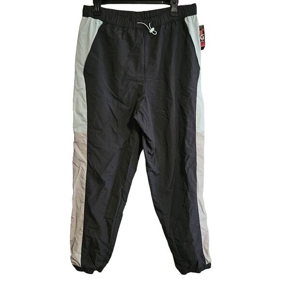 Women's Medium DSG Twitch + Allison Dark Cloud Cover Nylon Grey and mint pants - Picture 1 of 6